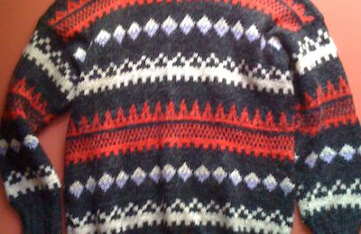 A vendre - Pull Hiver à Motif -