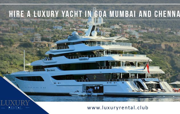 Yachts In Goa By Luxury Rental     