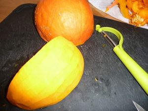 Frites de potimarron