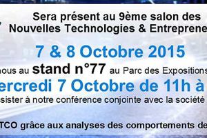 OPTIMOOV sera présent au 9ème Salon des Nouvelles Technologies & Entrepreneurs - 7 & 8 oct. 2015  - Parc des Expositions de Strasbourg 