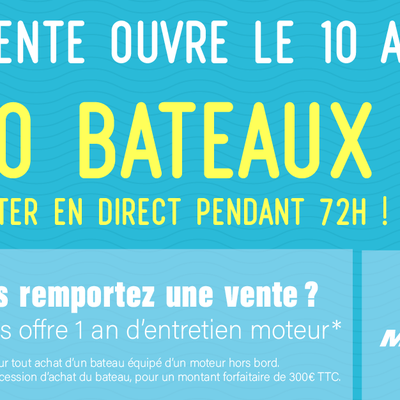 LECARGO – du 10 au 13 avril 2020 – Ventes en ligne de 160 bateaux et semi-rigides.