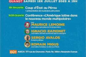 Conférence à Paris le 1er juillet à l'AGECA