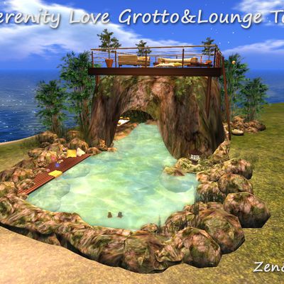 The Serenity Love Grotto&Lounge Terrace