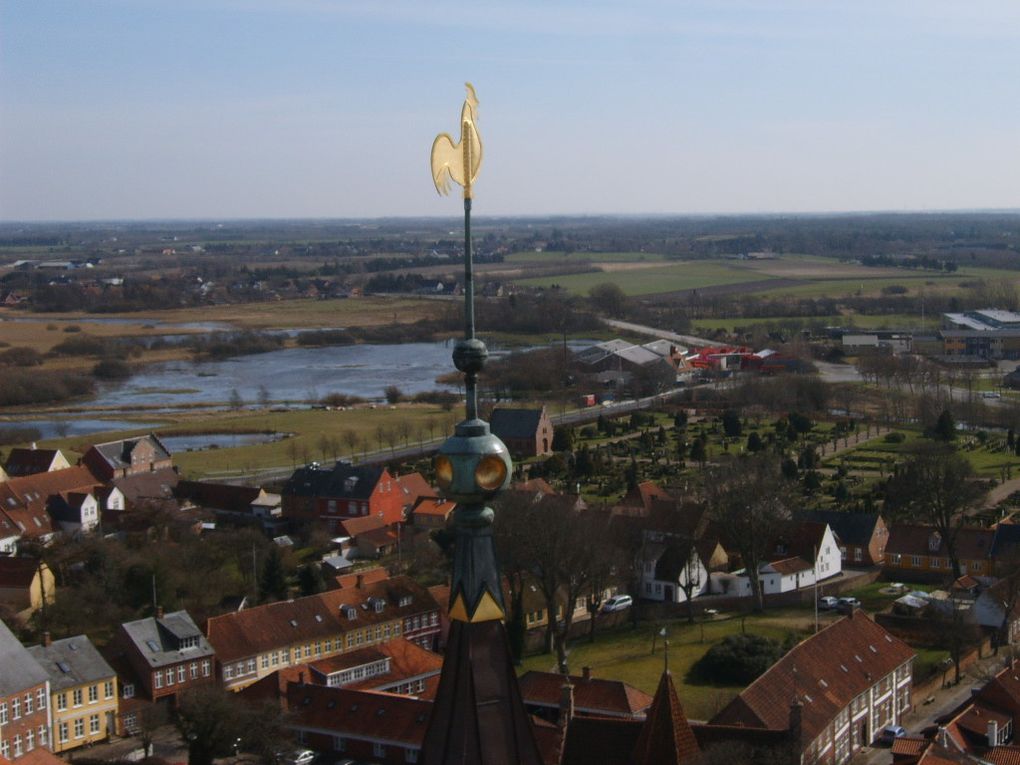 Photos d'une journée d'excursion à Ribe, plus ancienne ville du Danemark (2/04/2011)