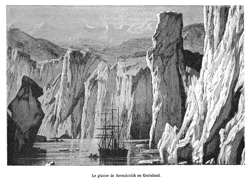 Dessins extraits de la revue Nature 1873