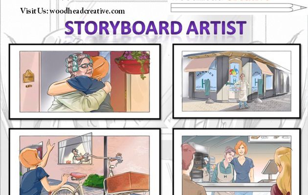 Amazing Storyboard Artist in London – Max Woodhead