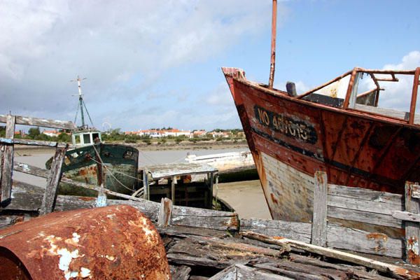 Album - Cimetière de bateaux à Noirmoutier
