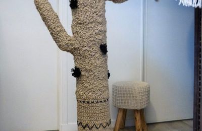 Cactus en corde de jute