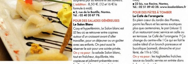 Je suis super heureuse, mon blog dans Elle Nantes!!!!!
