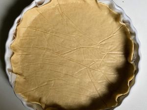 Pâte à tarte à l’huile d’olive et vin blanc