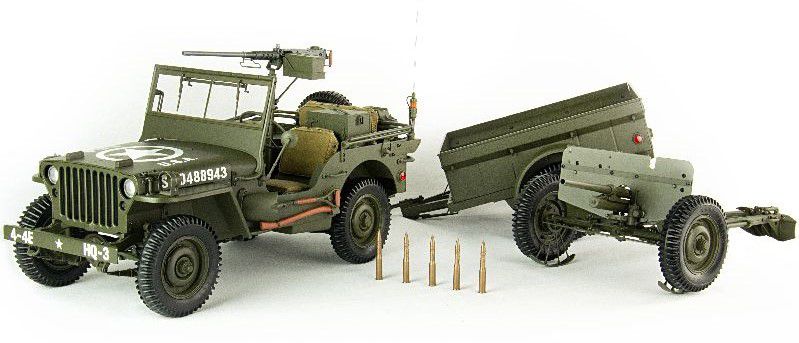 Tamiya Maquette véhicule militaire : Jeep Willys 1/4 Ton pas cher 