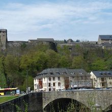 Bouillon (Belgique) : le château et les rives de la Semois