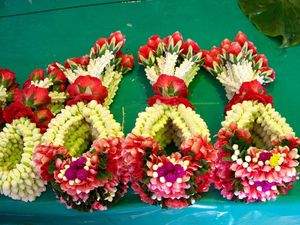 Pak Khlong Talat, marché aux fleurs à Bangkok - Mes archives de Thaïlande (11)