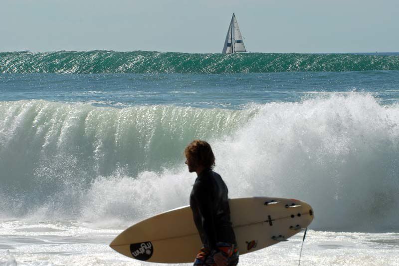 La plus belle session de l'été et sans doute une des plus mémorables de l'année 2012 sur la côte Landaise.
J'avais la chance d'être là avec mon matériel photo...