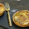 Quiche aux poireaux et au Chaource