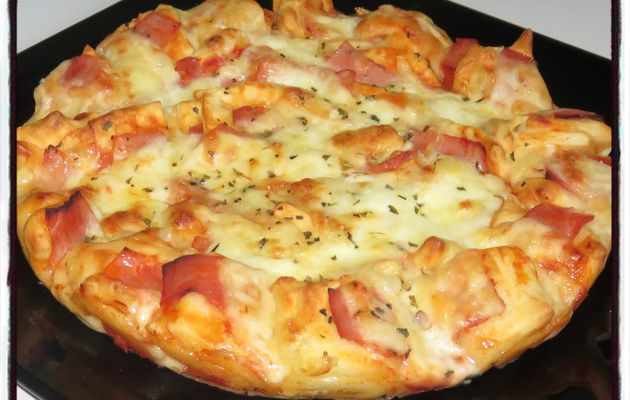 Tarte façon pizza