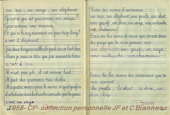 Les cahiers d'une écolière chaque 8 mars, pour tout le cycle maternelle-primaire
collection particulière JF et C Brannens prétée à monsegur33.over-blog.com