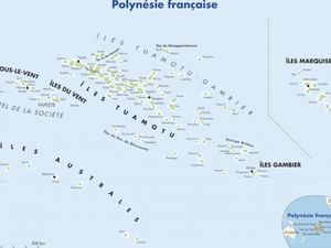 L'archipel des Marquises se situe à 3 h d'avion de Papeete, et à 1500 kms au nord de Tahiti