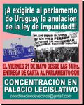 Uruguay: Basta de Impunidad, Gente a la acción