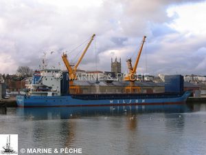 Port de Fécamp 10décembre 2008  import néphéline