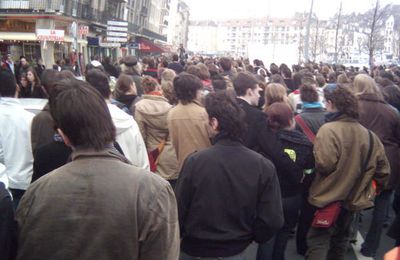 manif du jeudi 23 mars à Caen