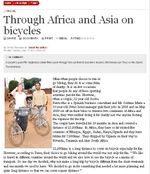 Published in UGANDA - Through Africa and Asia on bicycles