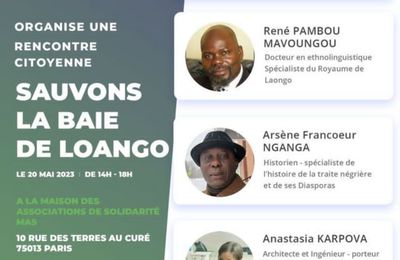 Environnement : Conférence à Paris sur la sauvegarde de la baie de Loango