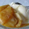 Glace au yaourt et épices à pain d'épices et pommes fondantes ...