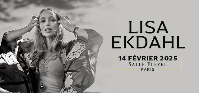 Lisa Ekdahl concert Paris 16/02/2025 Salle Pleyel